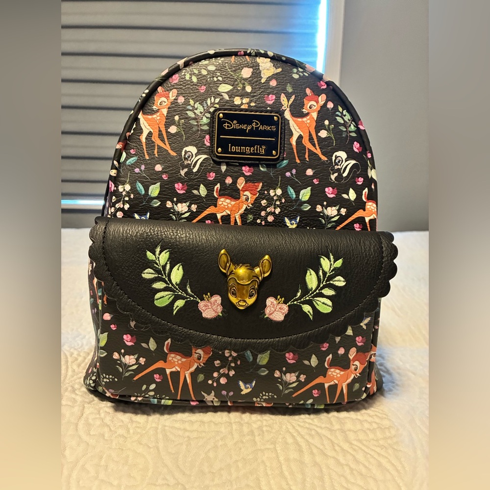 Disney Parks Loungefly Bambi  backpack - Picture 3 of 10